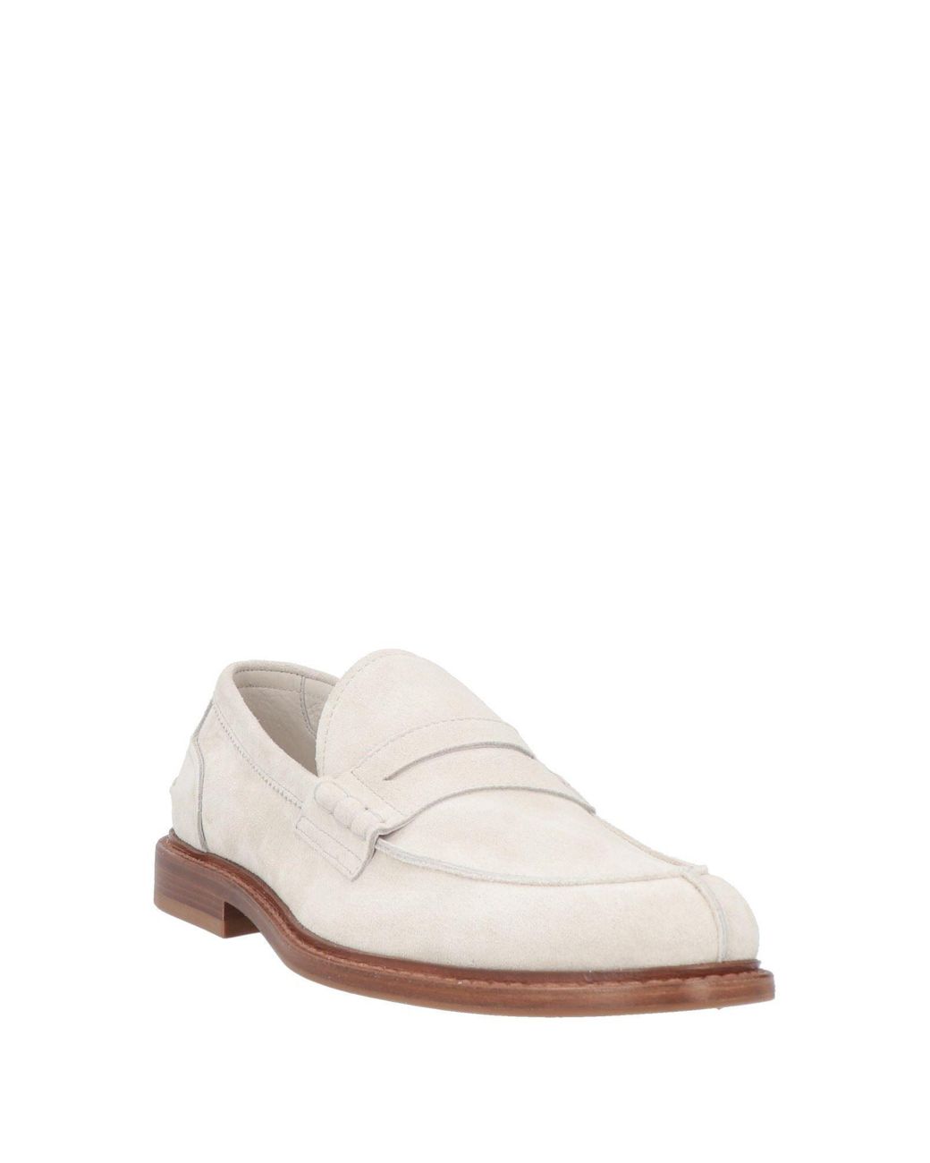 Brunello Cucinelli White Loafer for men