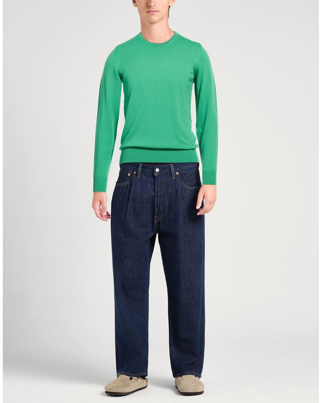 Drumohr Green Jumper for men
