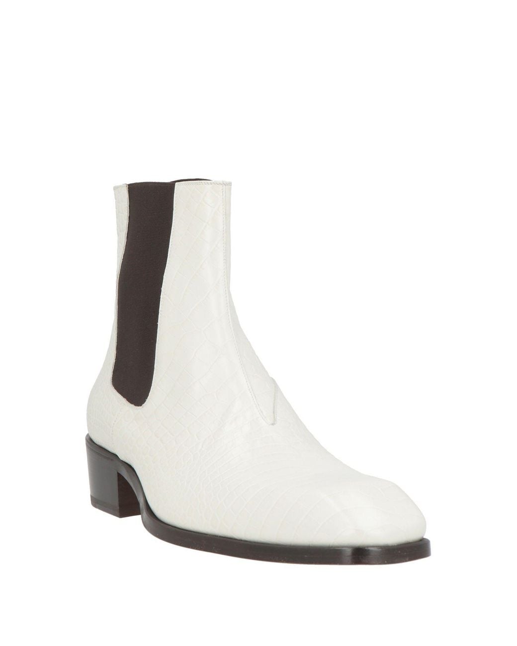 Tom Ford Stiefelette in White für Herren