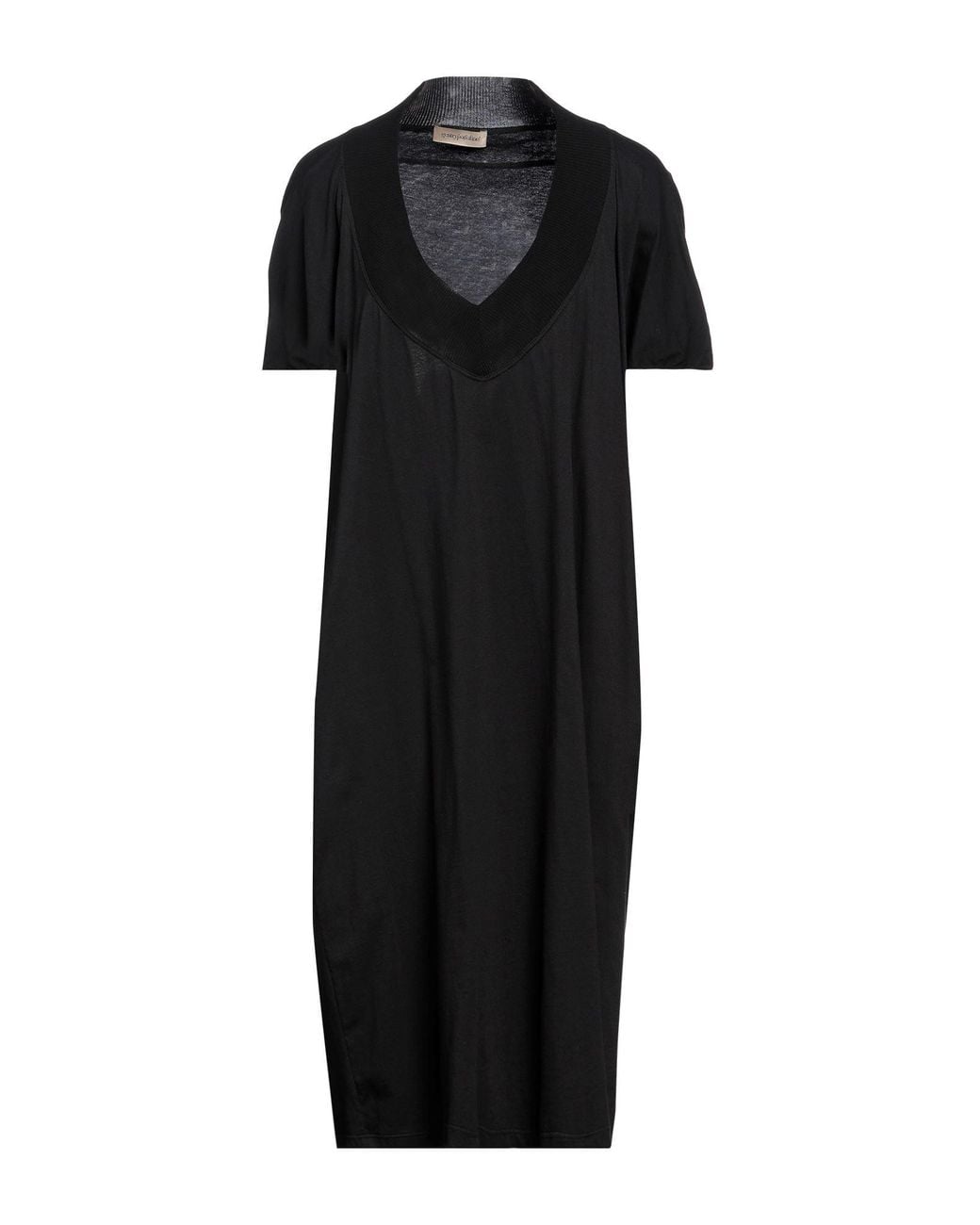Gentry Portofino Black Midi Dress