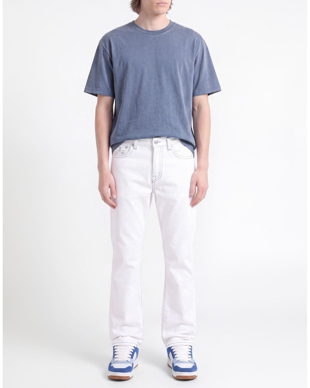 True Religion White Jeans for men