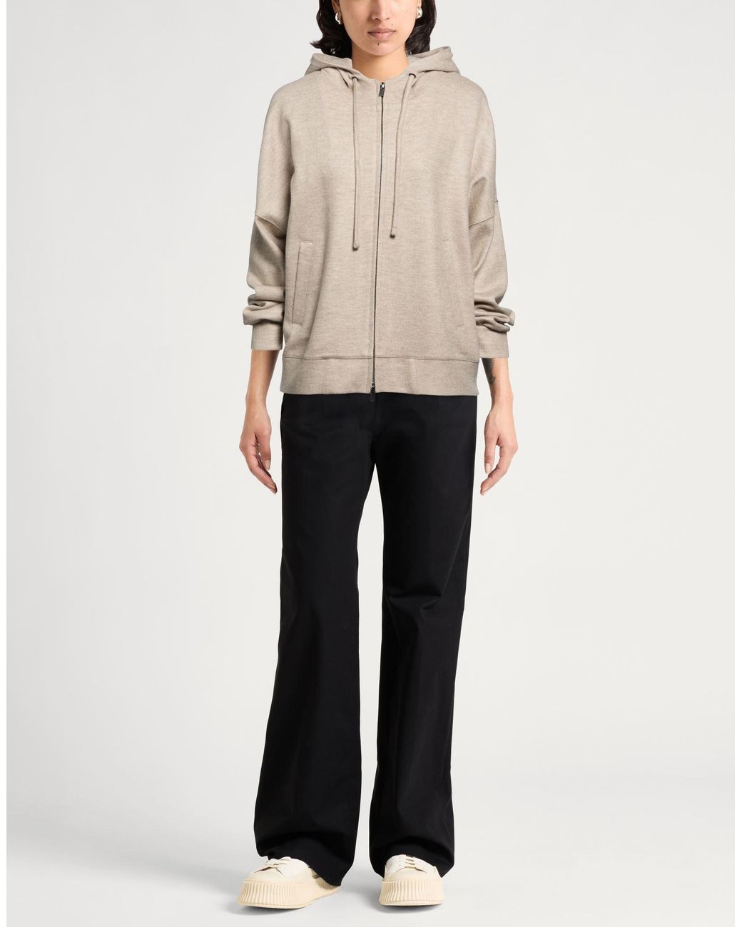 Circolo 1901 Natural Cardigan Virgin Wool