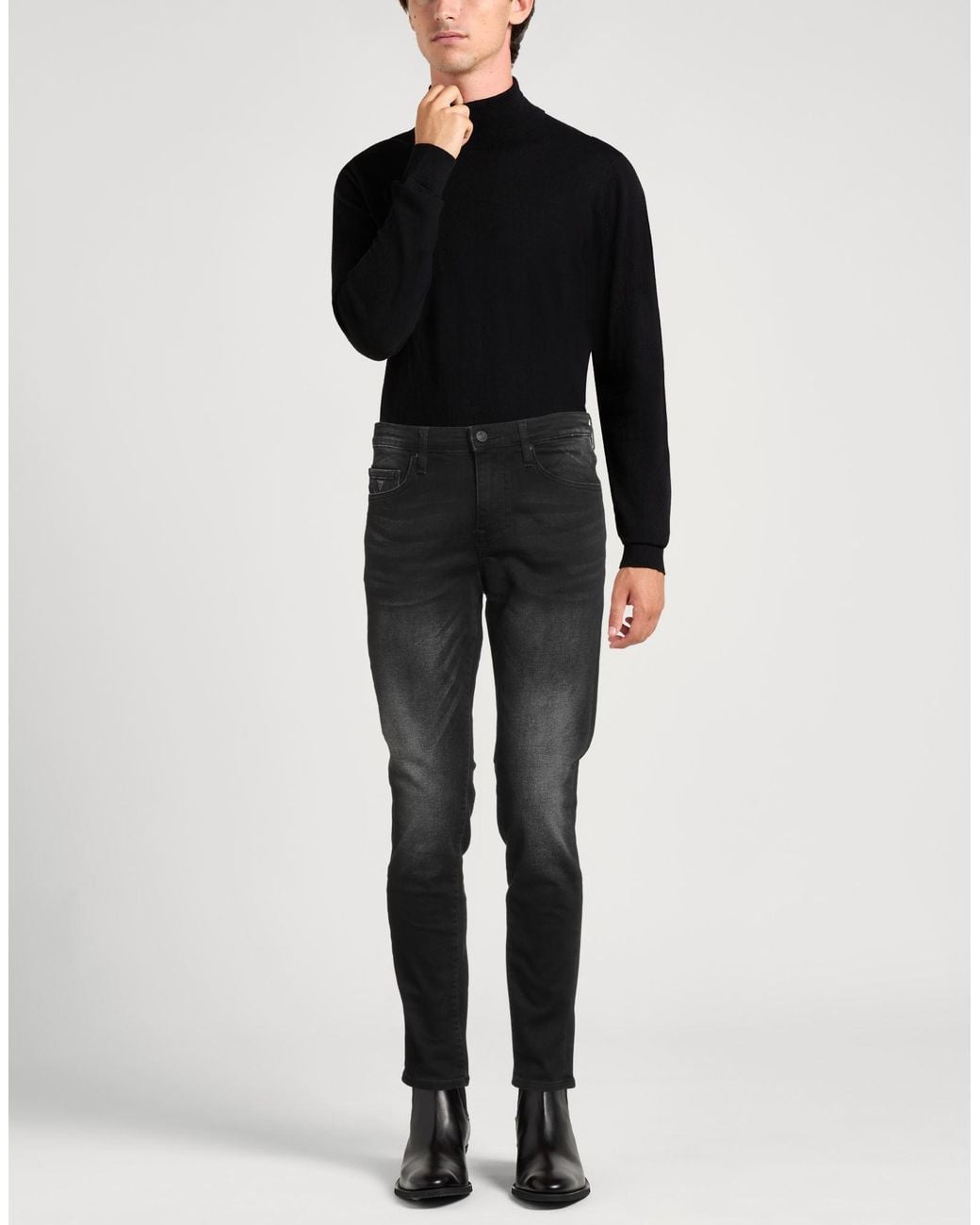Guess Black Jeans for men