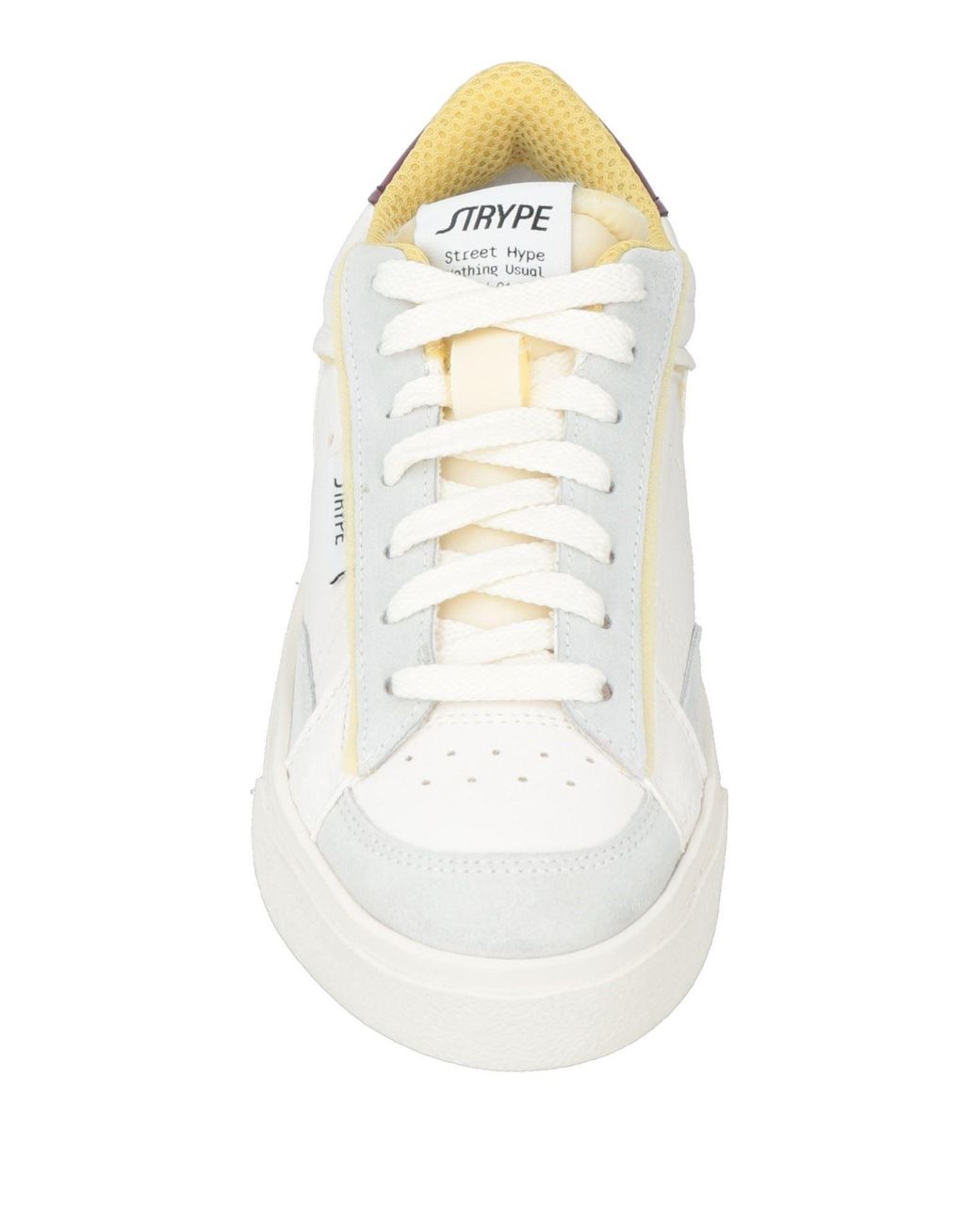 Strype White Sneakers Leather