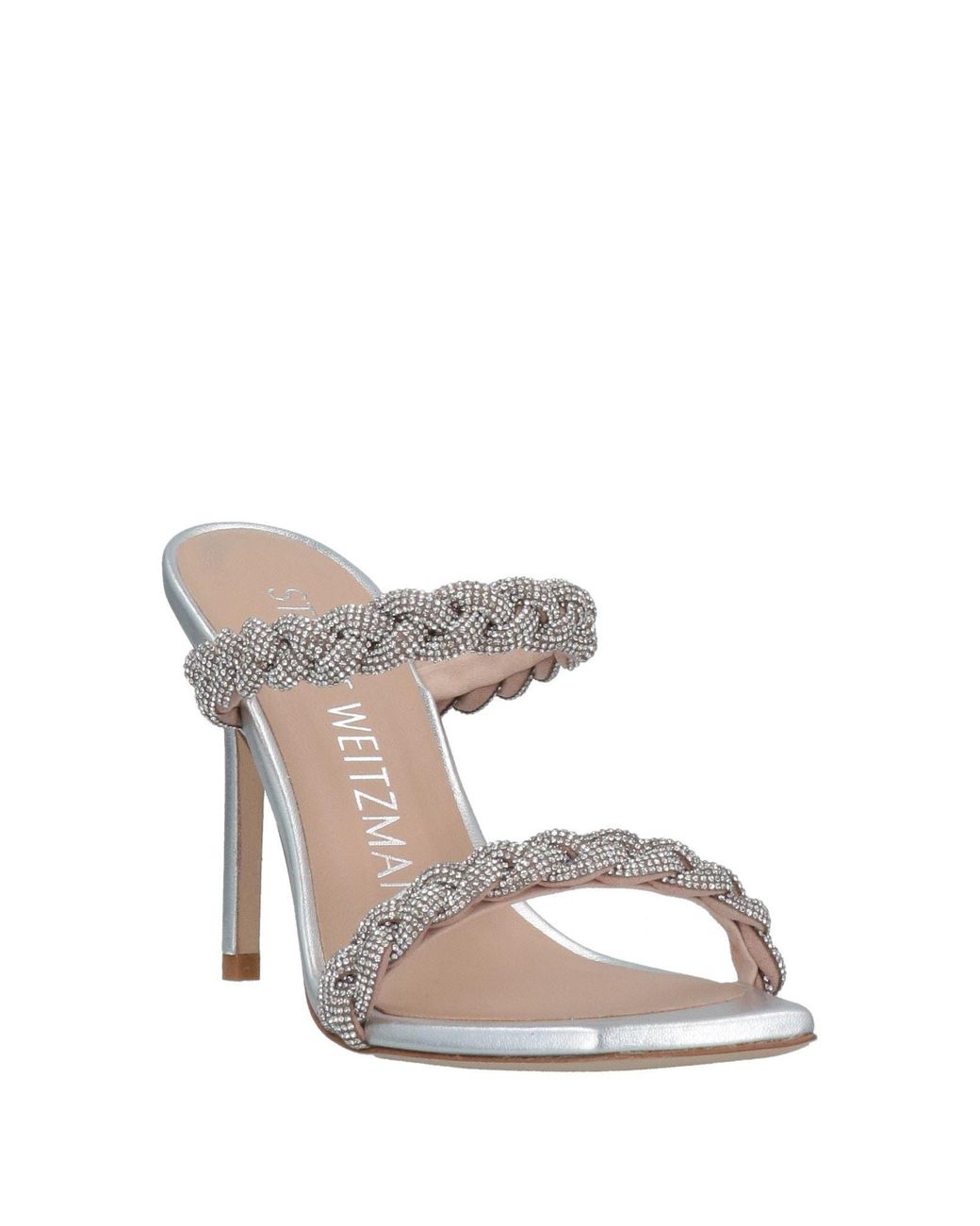 Stuart Weitzman White Sandals
