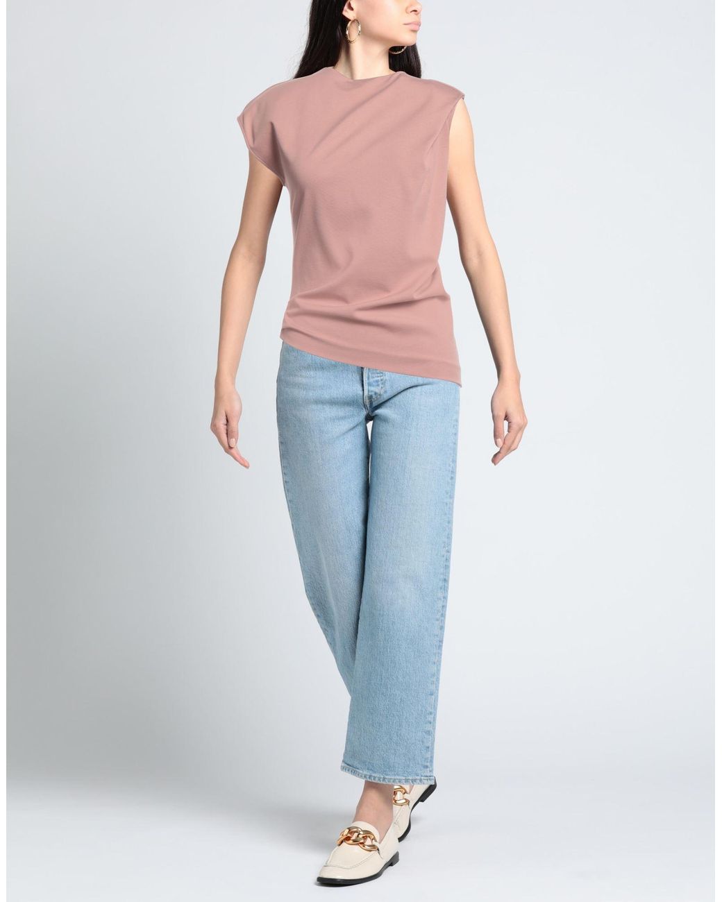 Gauchère Pink Top Viscose, Polyamide, Elastane