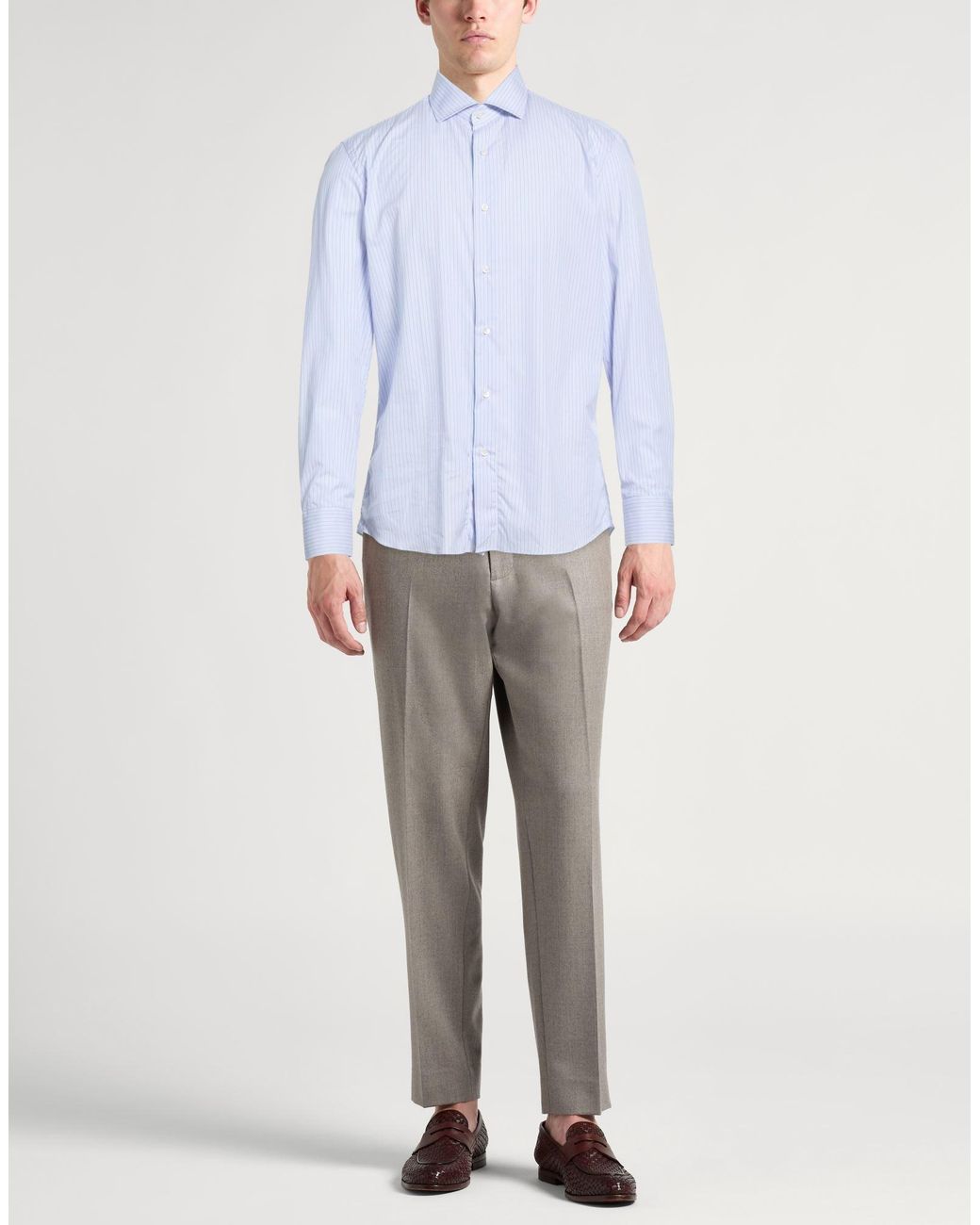 Caruso Blue Shirt for men