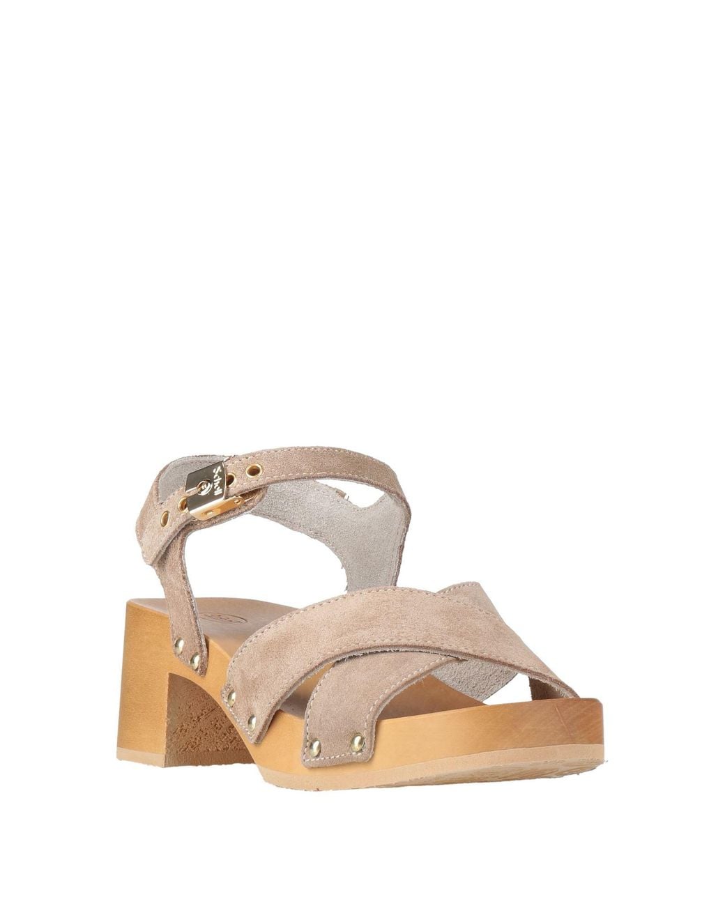 Scholl White Sandals