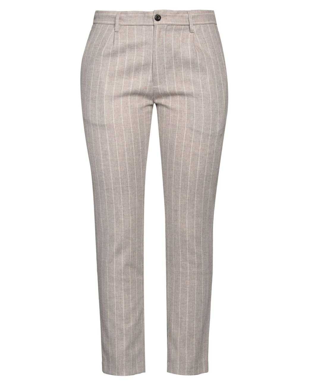 Michael Coal Gray Light Pants Virgin Wool, Polyamide, Acrylic, Cashmere, Elastane