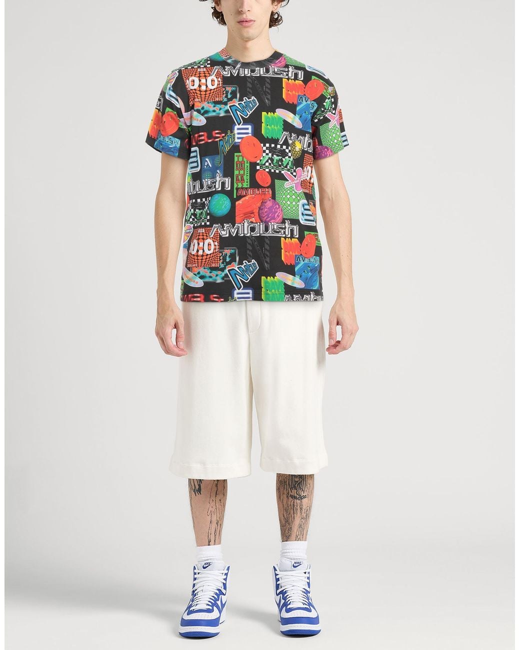Ambush White T-Shirt Cotton for men