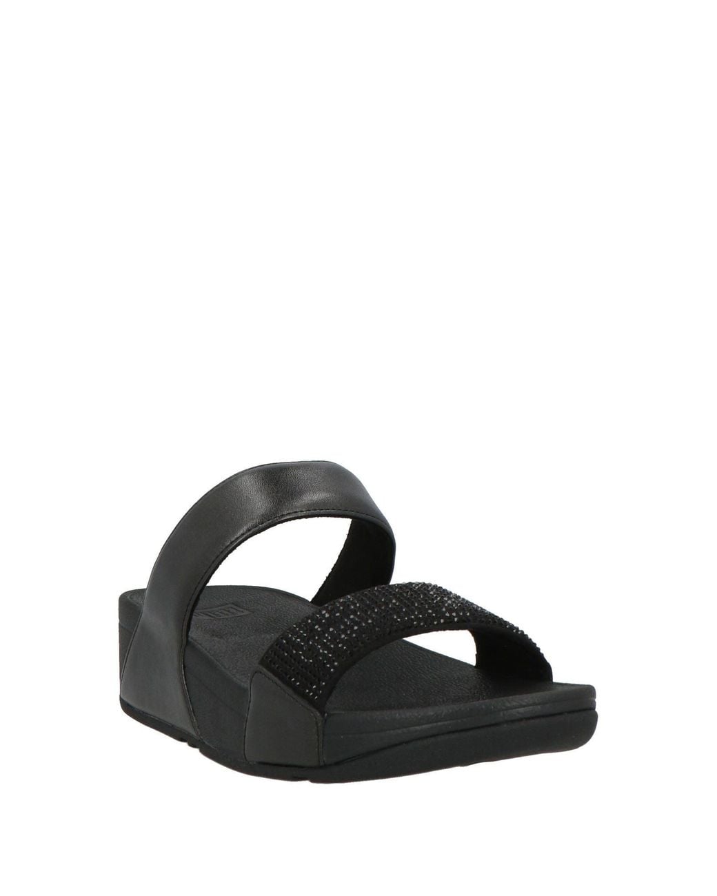Fitflop Black Sandals Synthetic Material, Textile Fibers