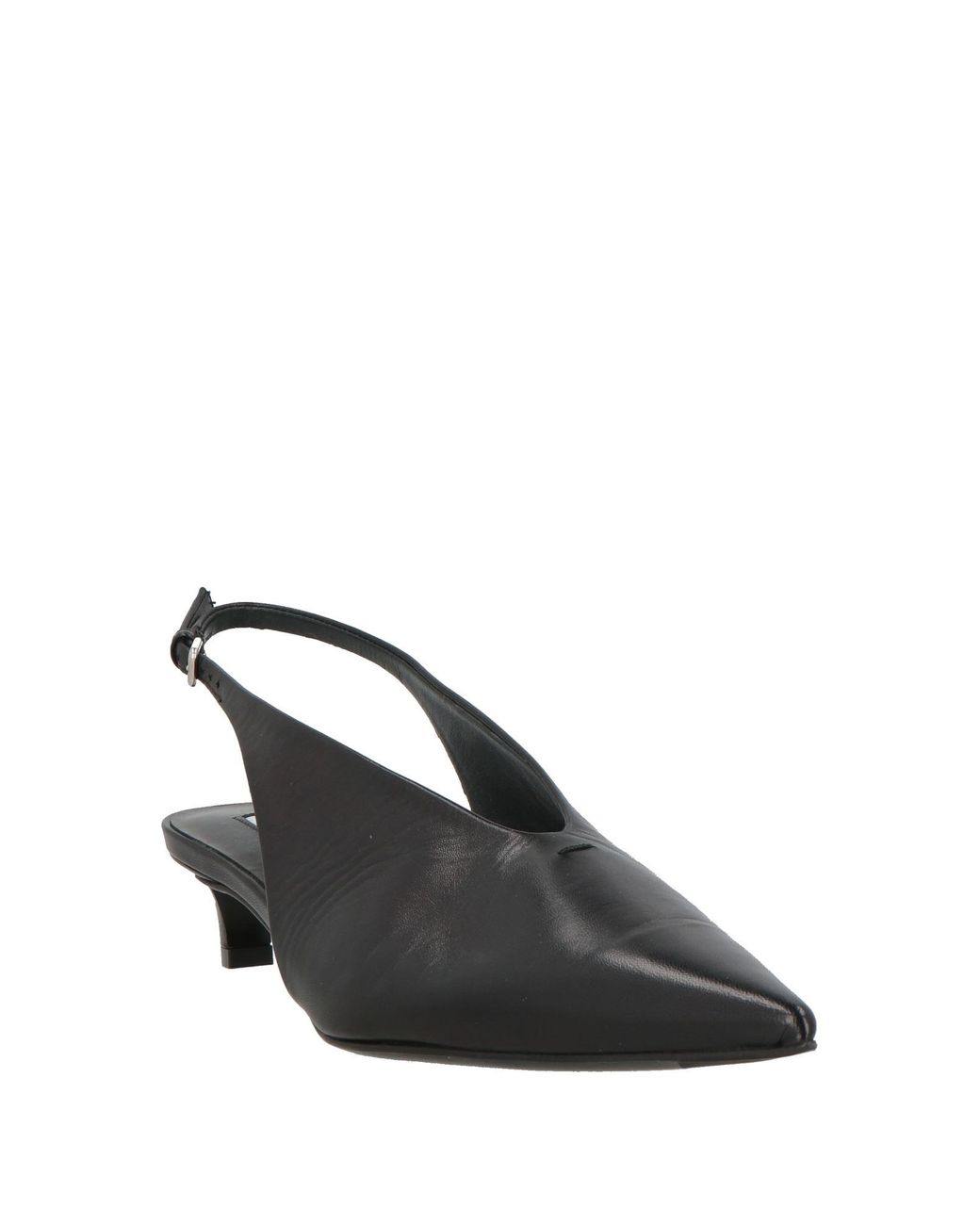 Jil Sander Gray Pumps Leather