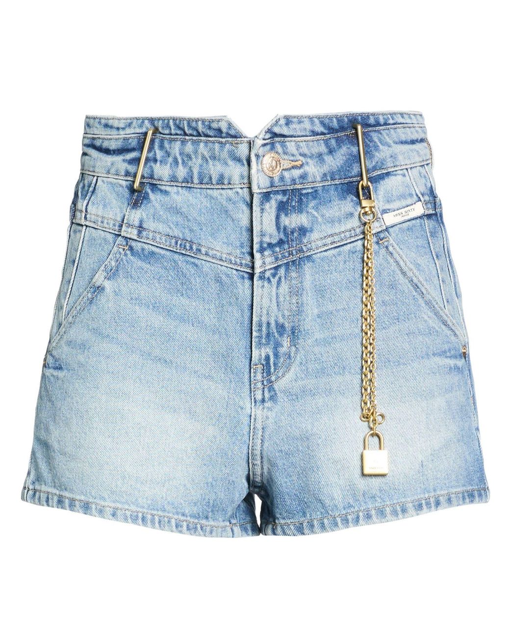 Miss Sixty Blue Denim Shorts