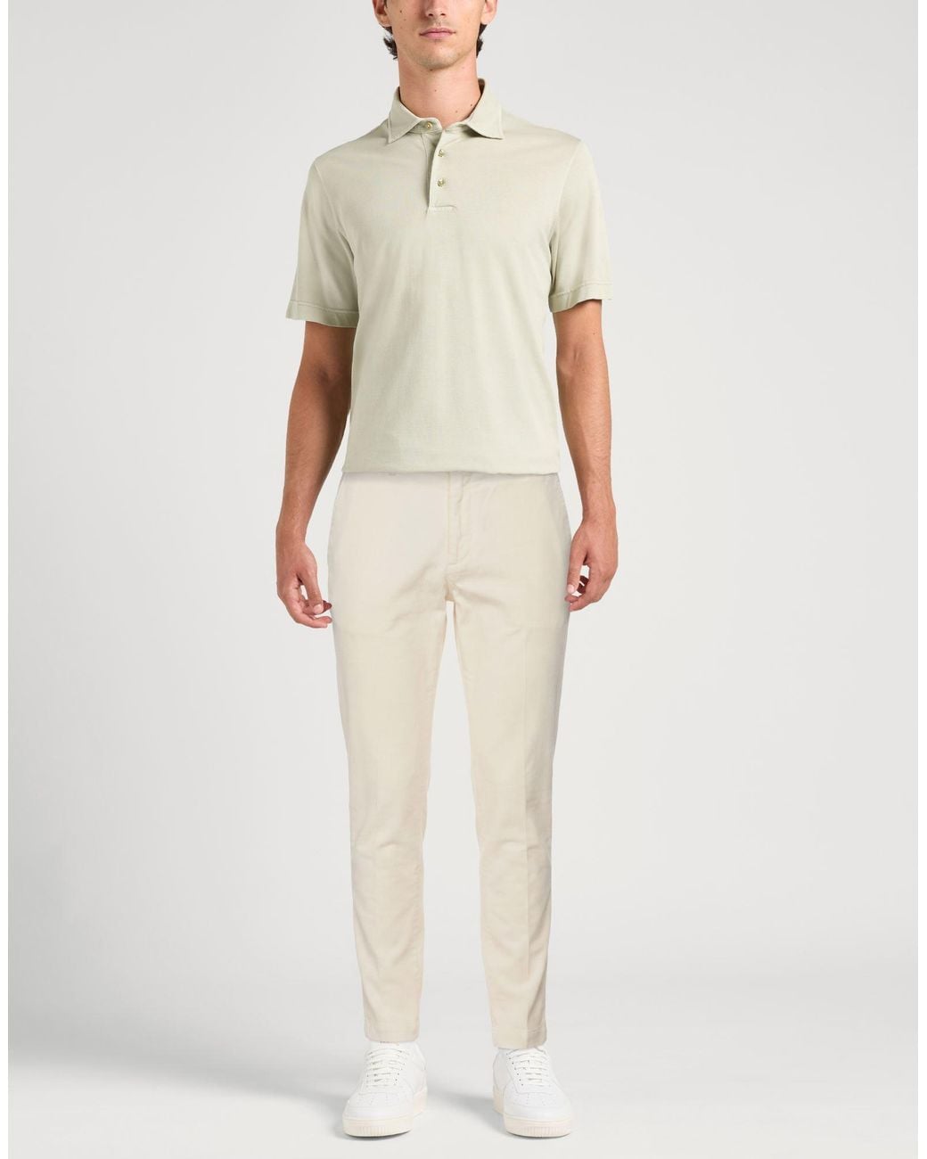 Michael Coal Natural 1+ More Size Pants Cotton, Modal, Elastane for men