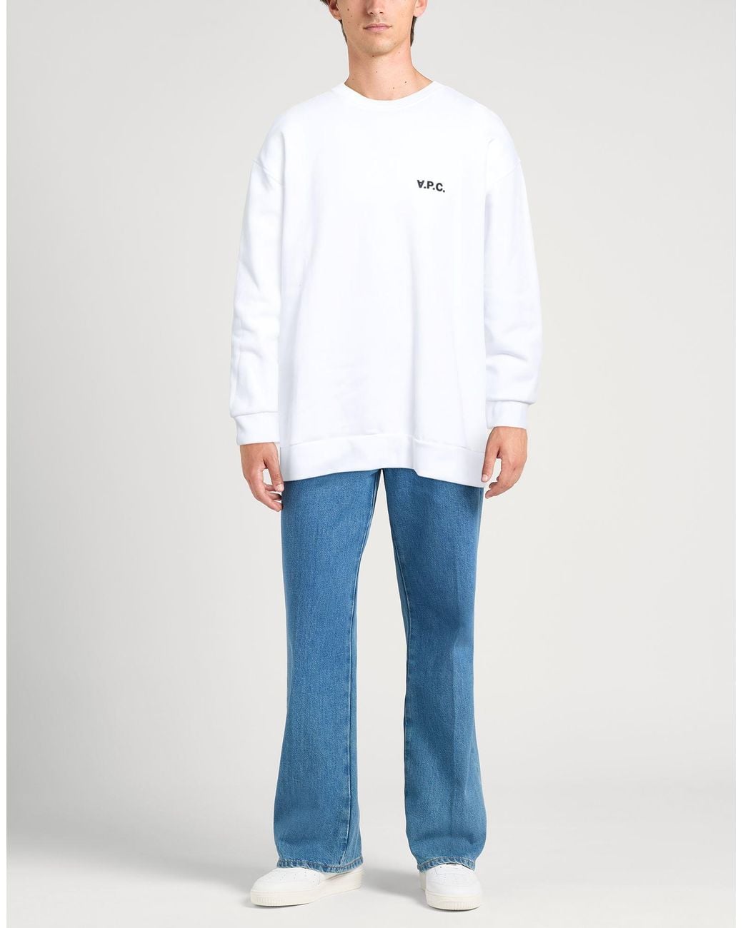A.P.C. White Sweatshirt for men