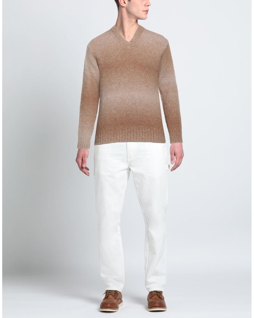 Roberto Collina Brown Jumper for men