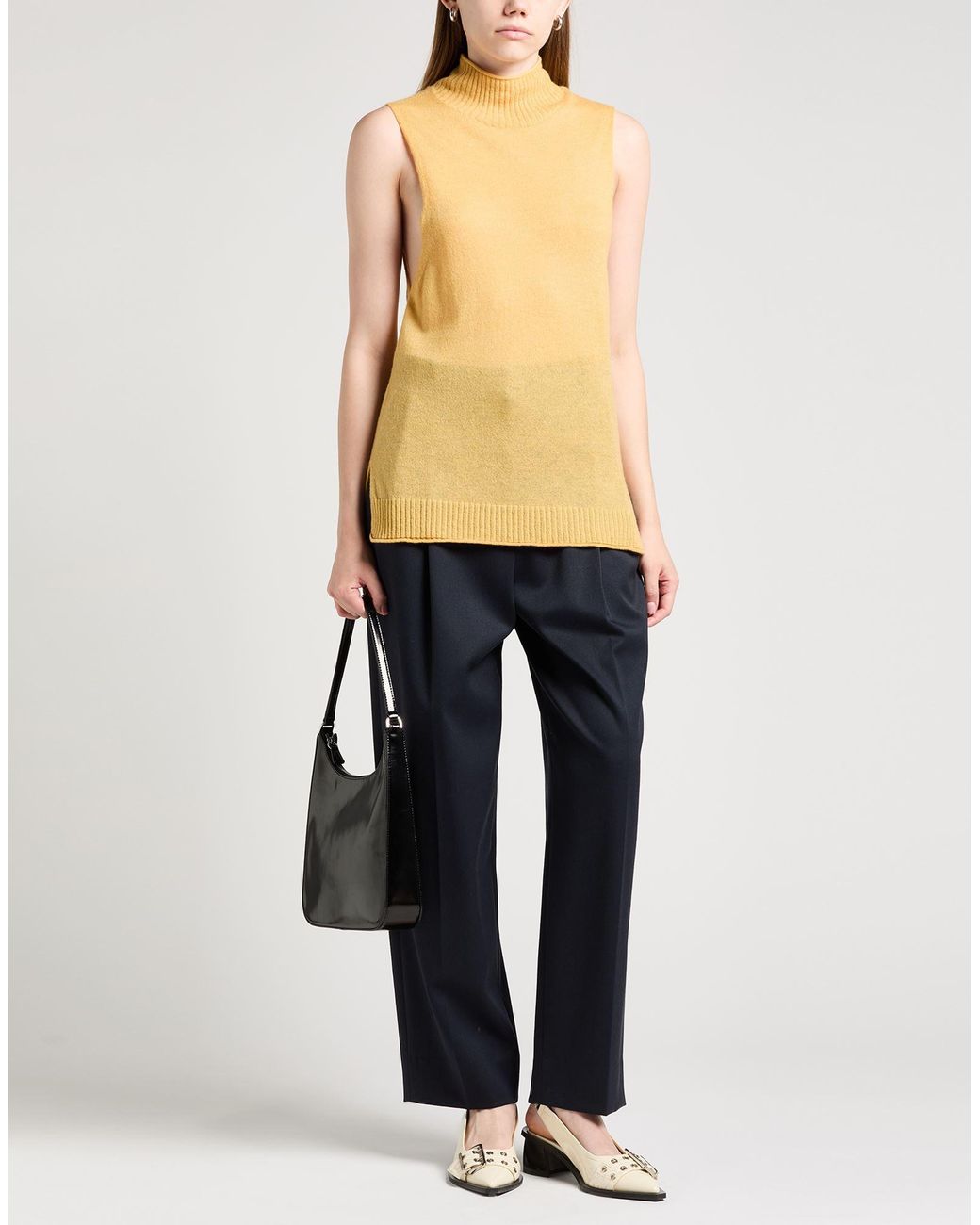 Cuello alto Max & Moi de color Yellow