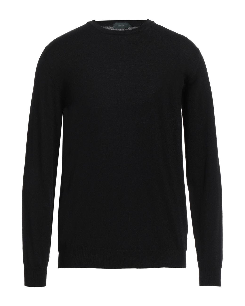 Pullover Zanone de hombre de color Black