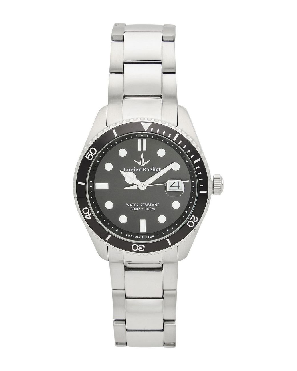 Lucien Rochat Metallic Wrist Watch for men