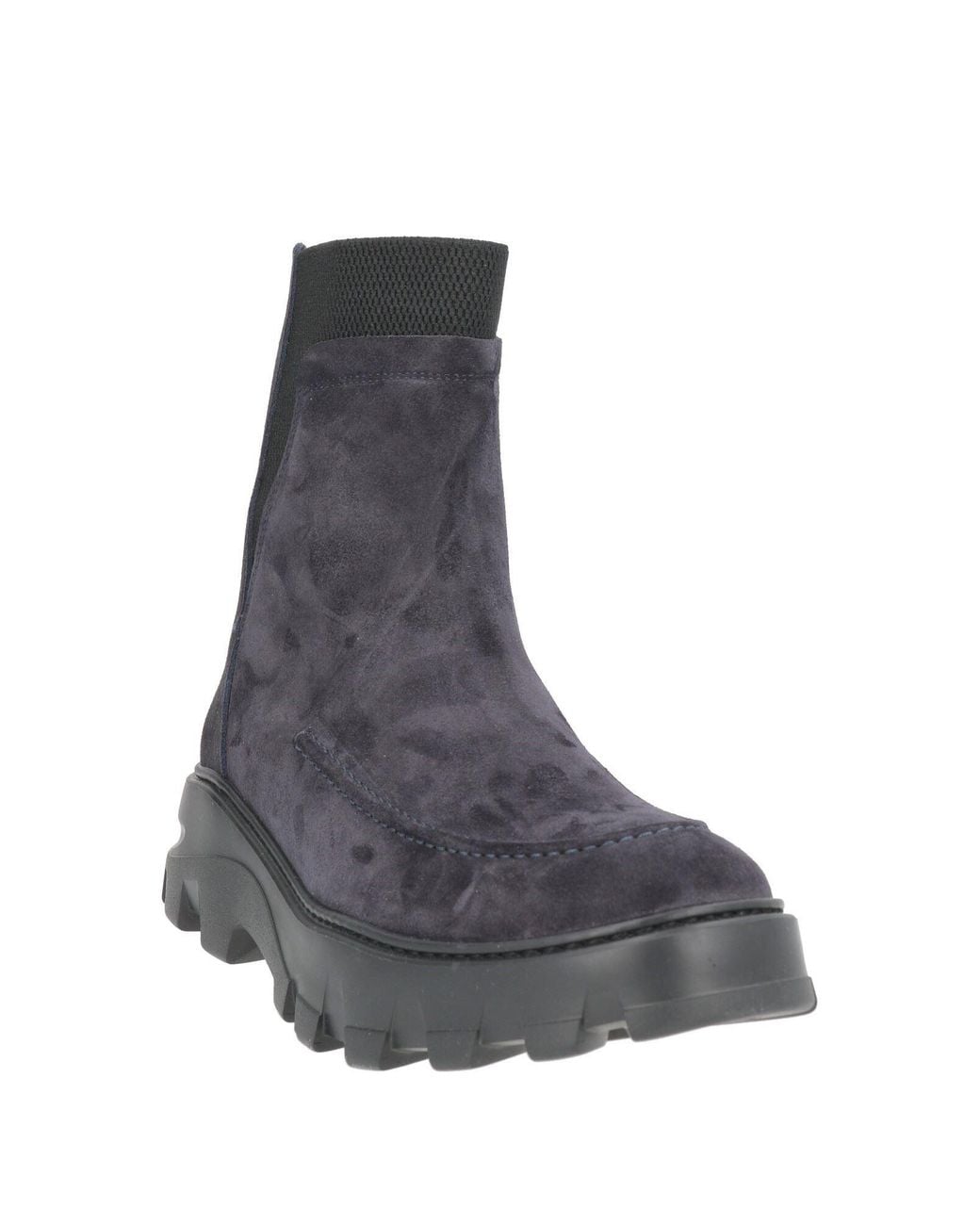 MICH SIMON Black Midnight Ankle Boots Leather for men