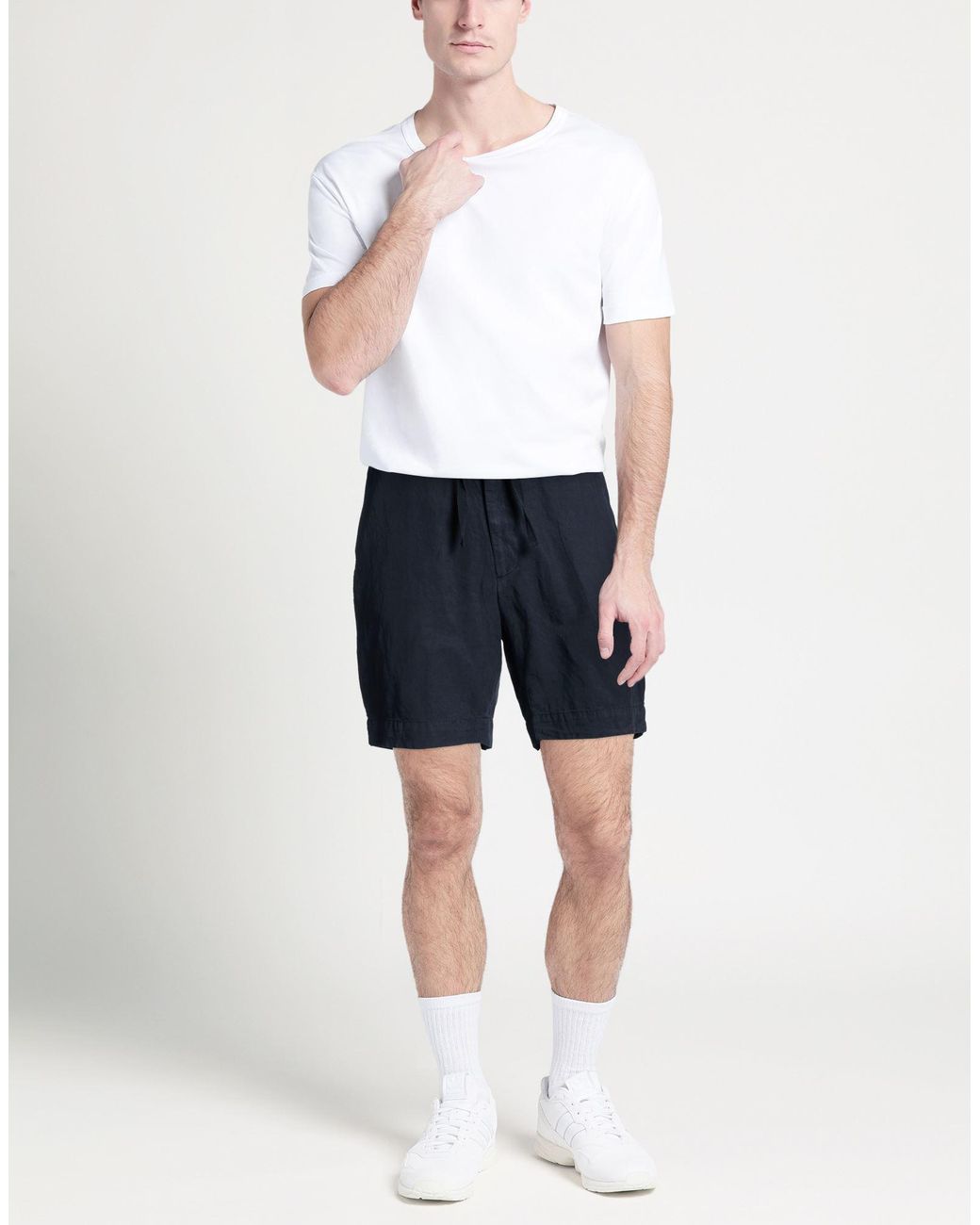 Officine Generale Blue Shorts & Bermuda Shorts for men