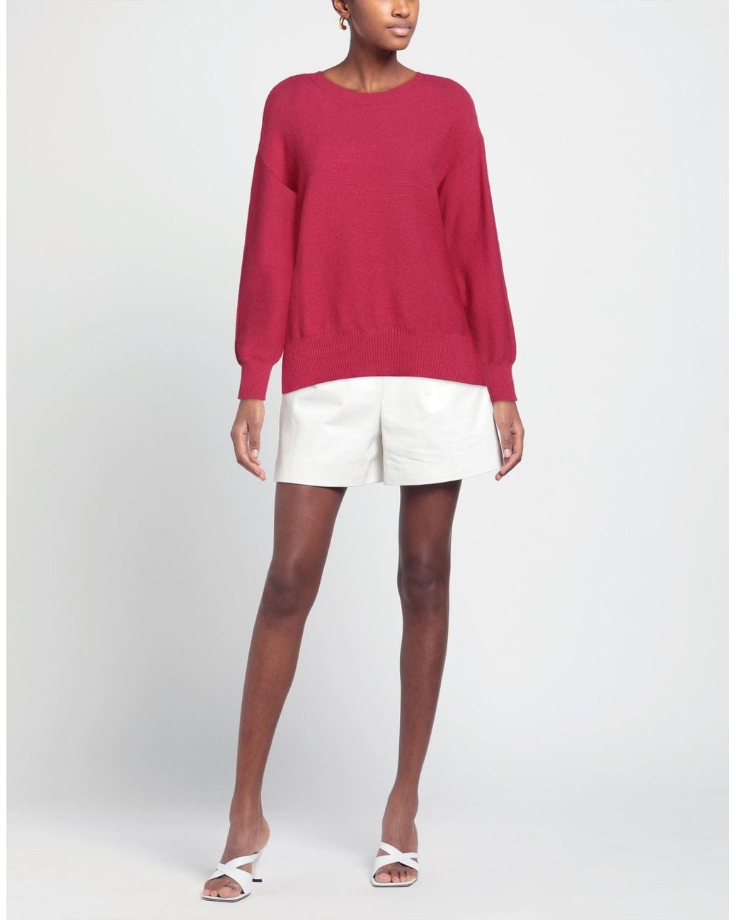 N.O.W. ANDREA ROSATI CASHMERE Pink Jumper