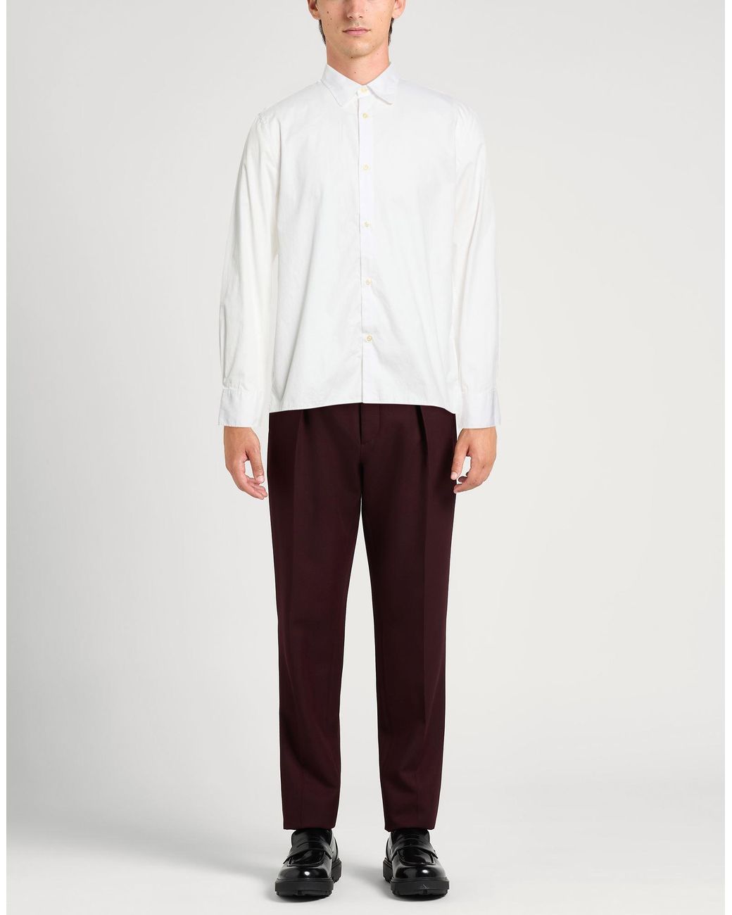 Officine Generale White Shirt Cotton for men