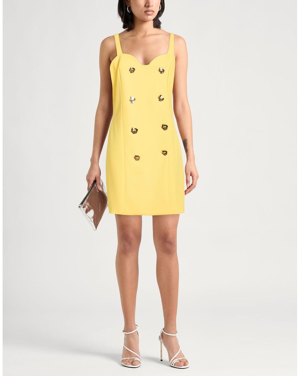 Violante Nessi Yellow Mini Dresses