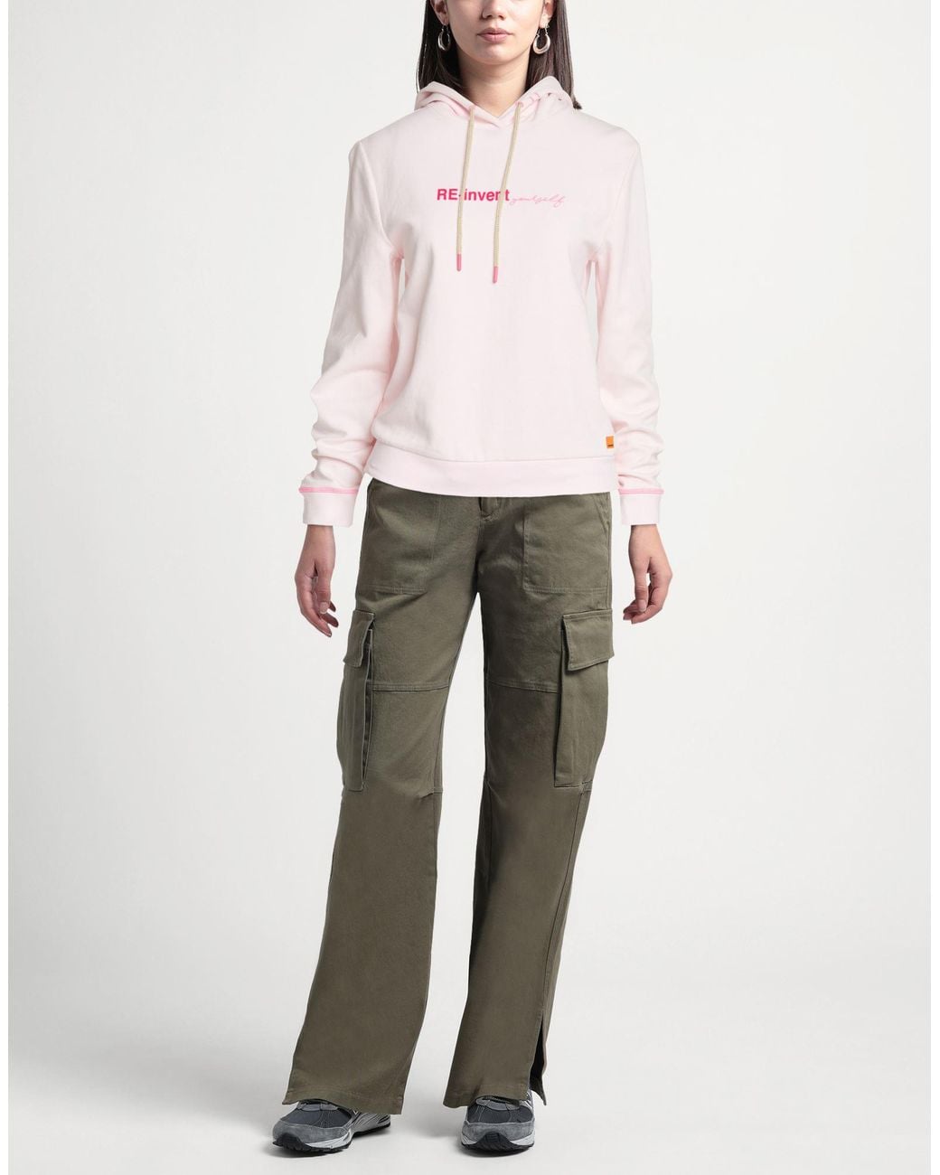 Dekker Pink Sweatshirt Cotton