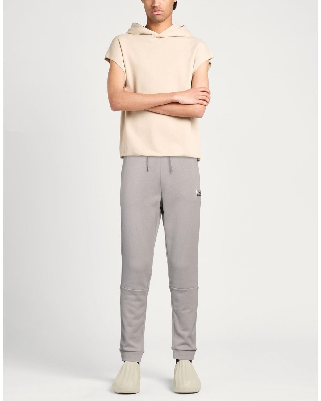 EA7 Gray Trouser for men