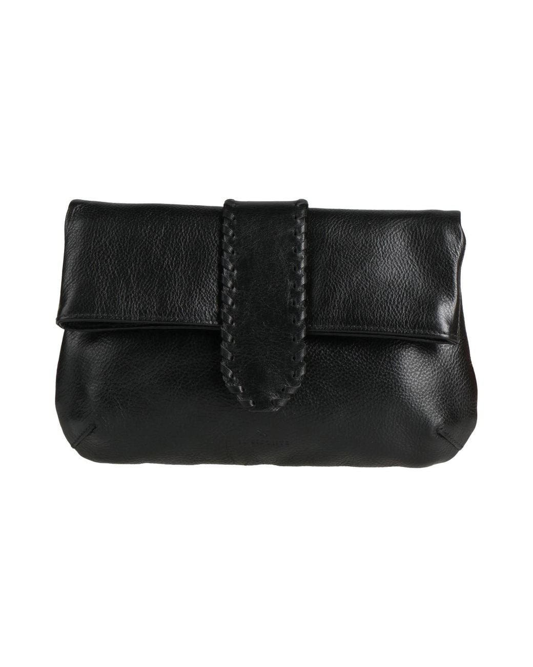 Il Bisonte Black Clutch Leather