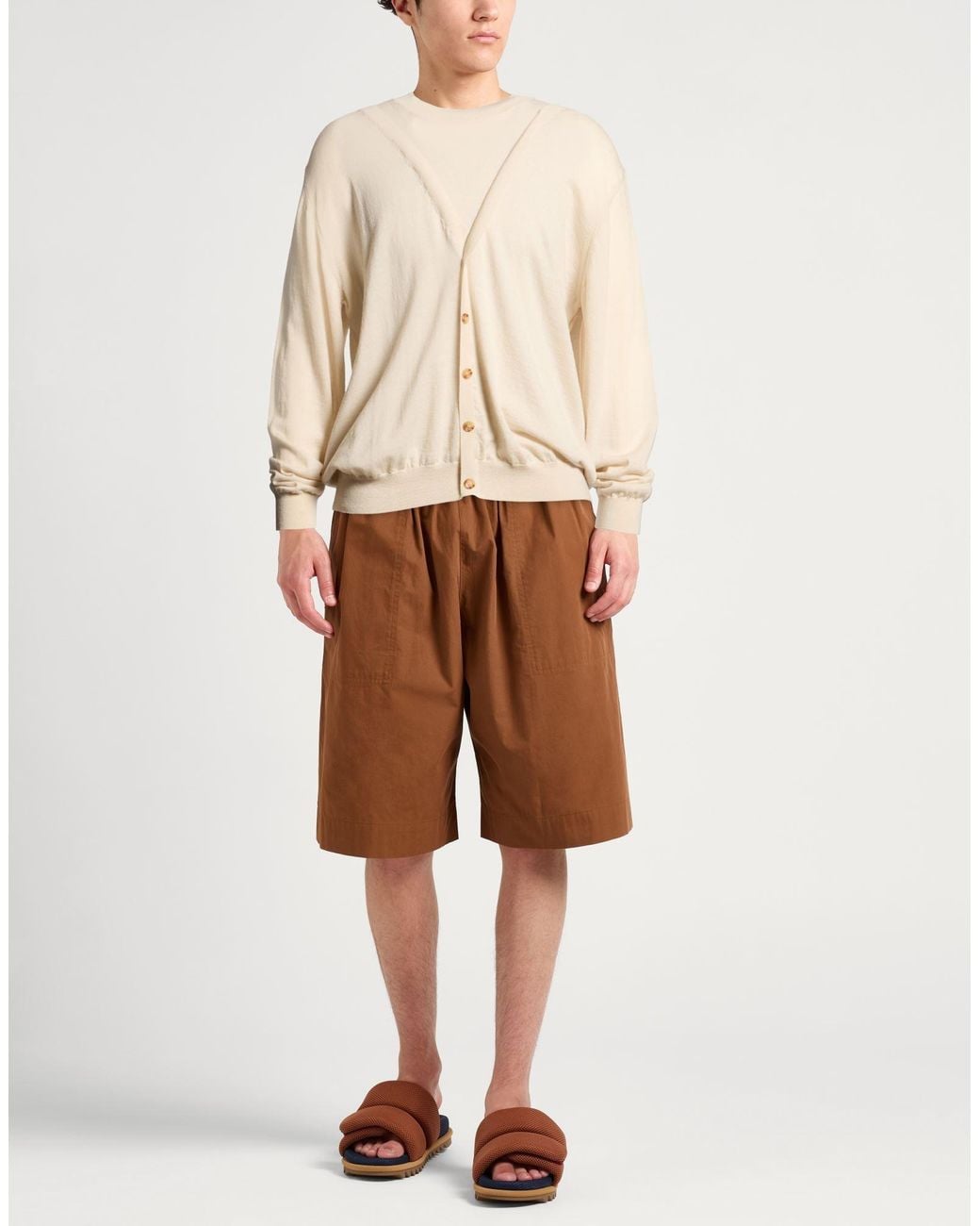 Pullover di Laneus in Natural da Uomo