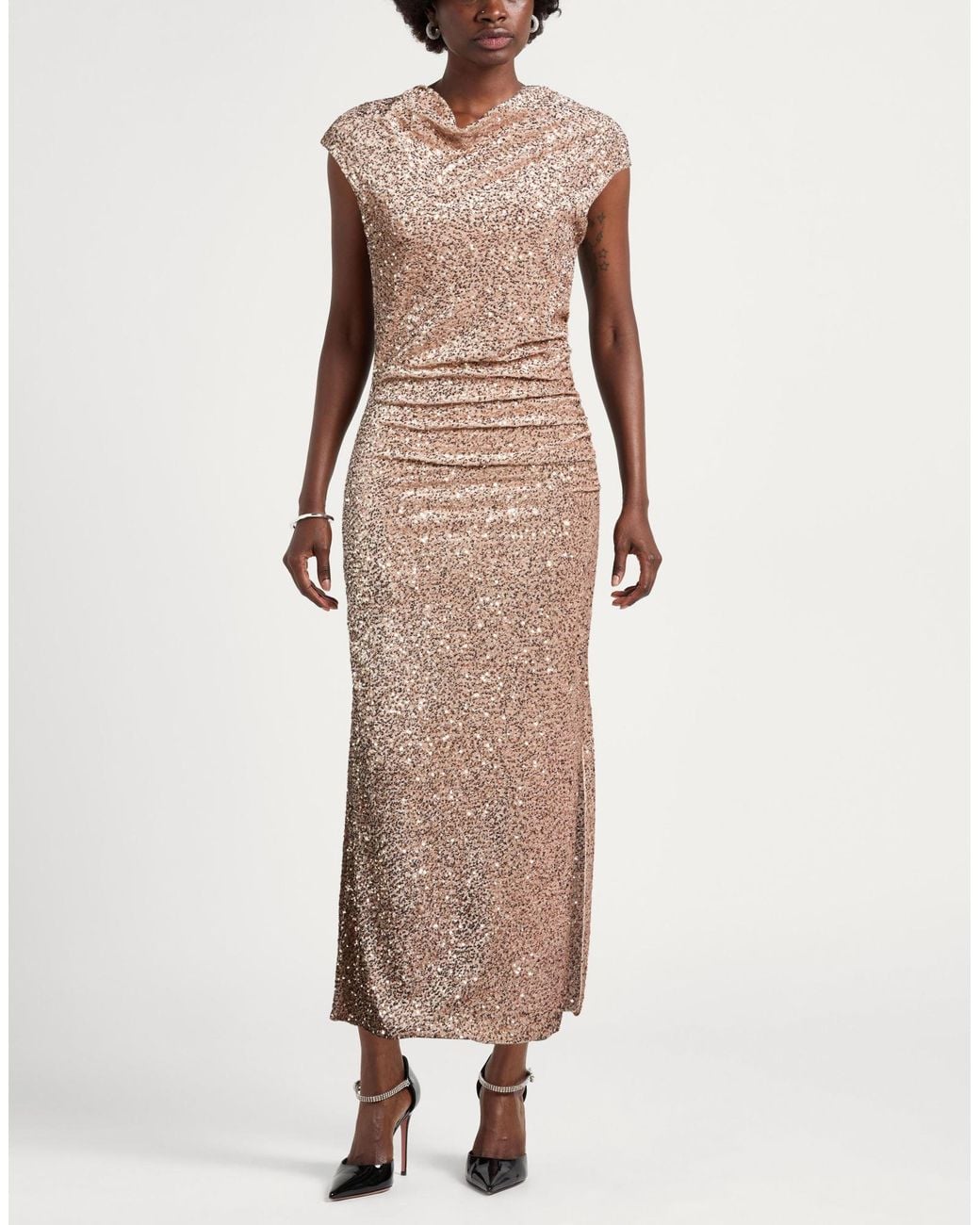 Dixie Natural Maxi Dress Polyester