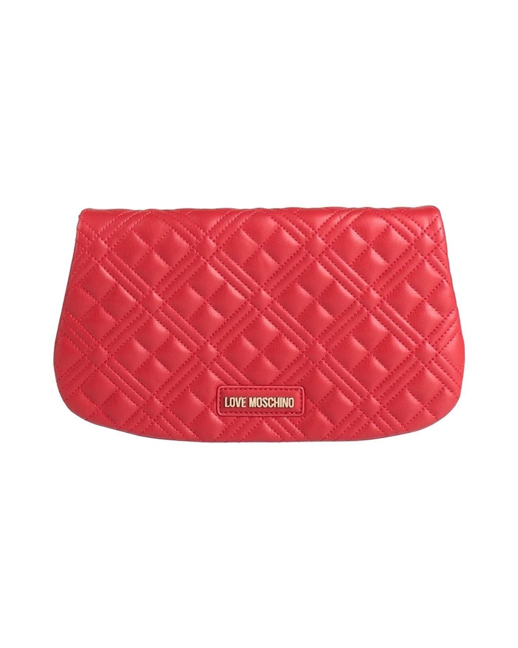 Love Moschino Red Clutch