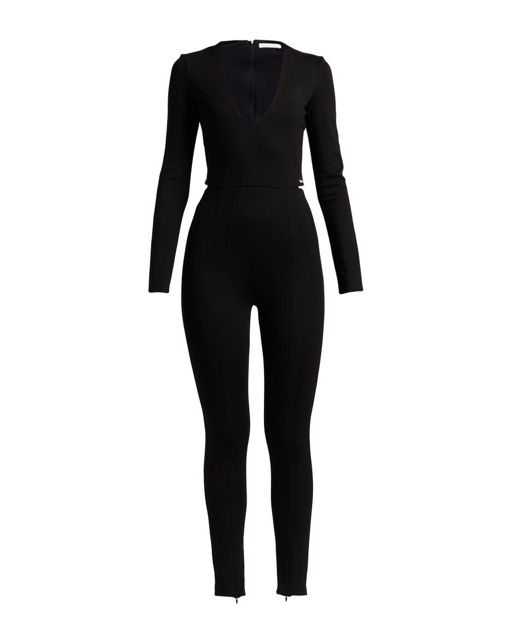 Patrizia Pepe Black Jumpsuit Viscose, Polyamide, Elastane