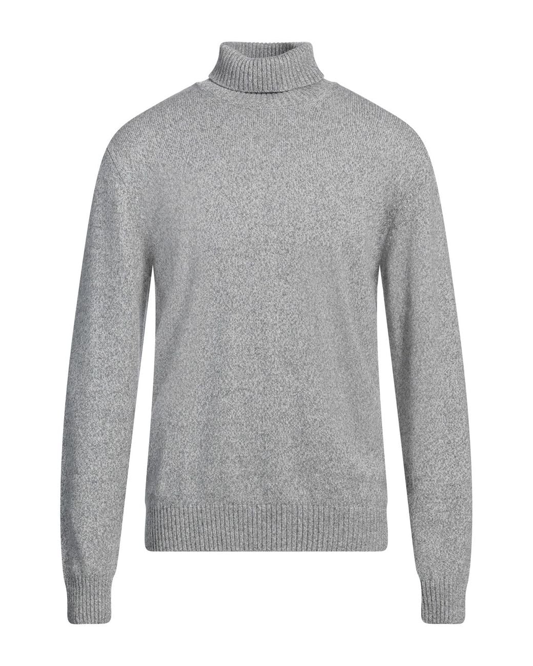 Barba Napoli Gray Turtleneck for men