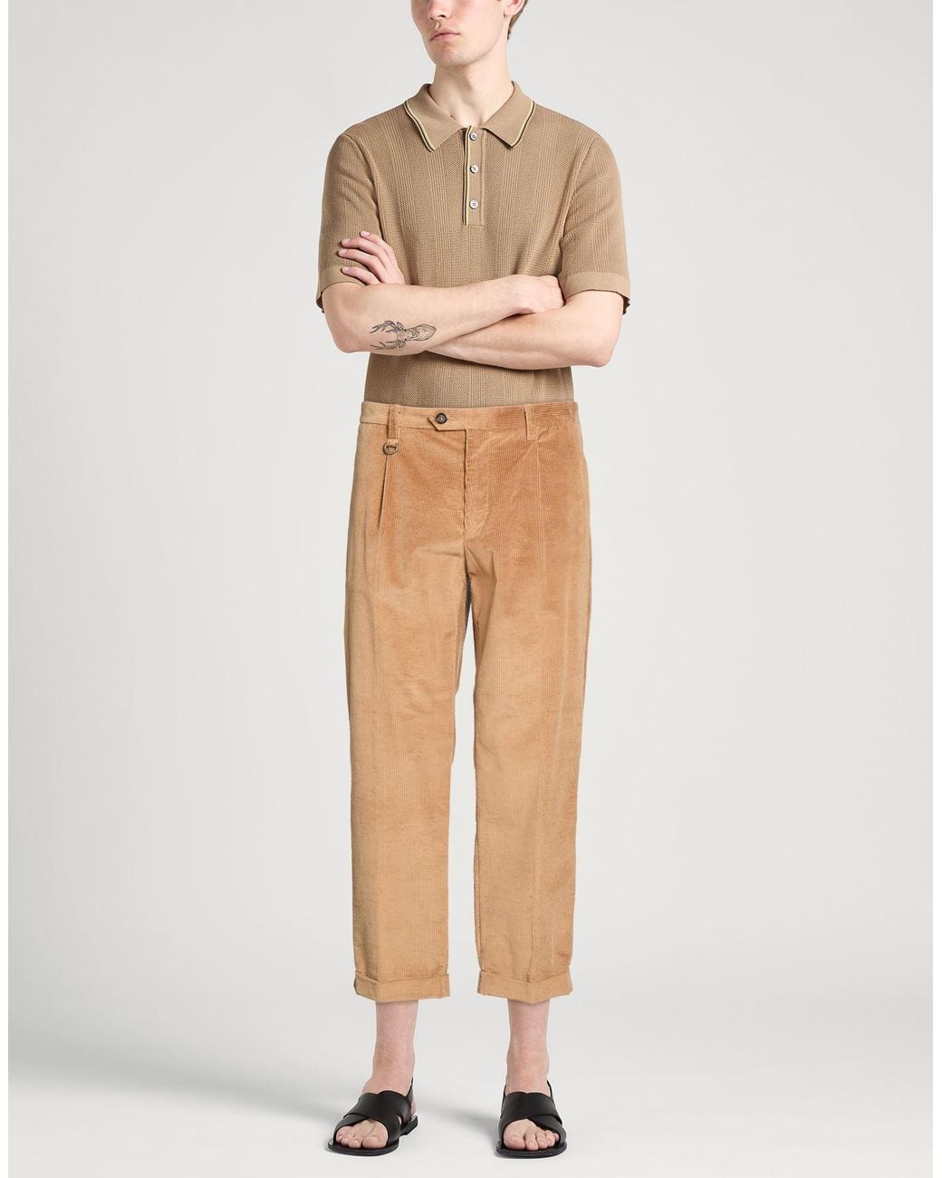 Paolo Pecora Natural Trouser for men