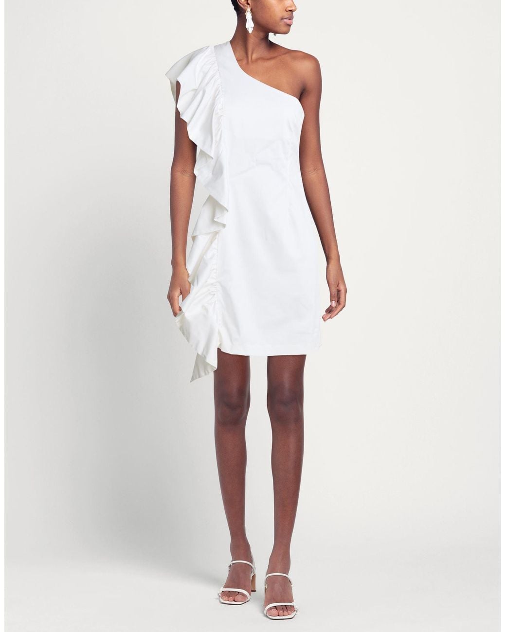 Soallure White Mini Dress
