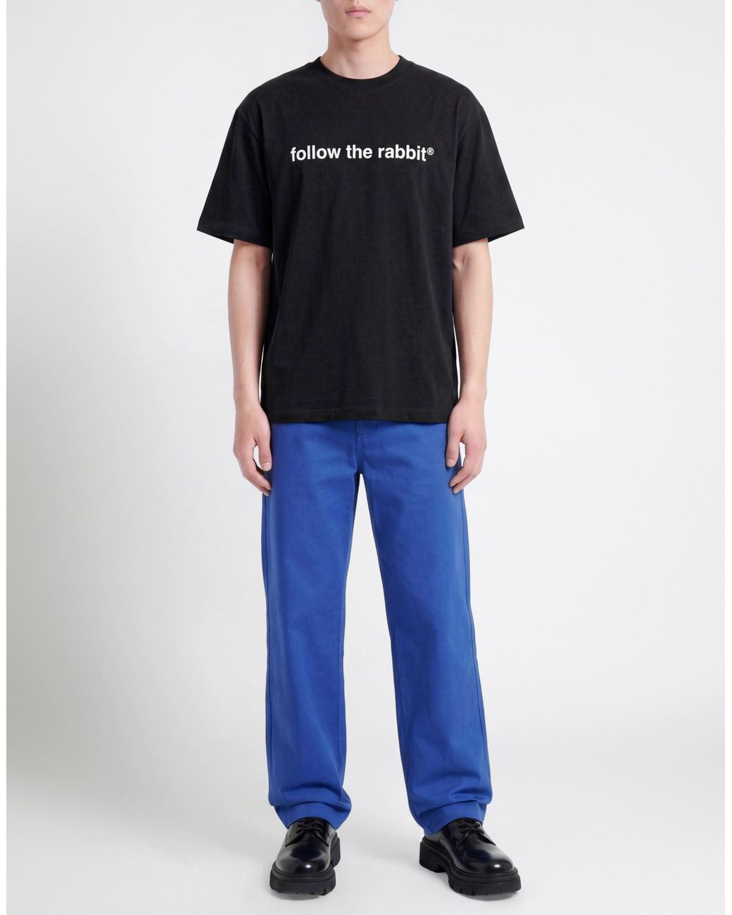 MSGM Black T-Shirt Cotton for men