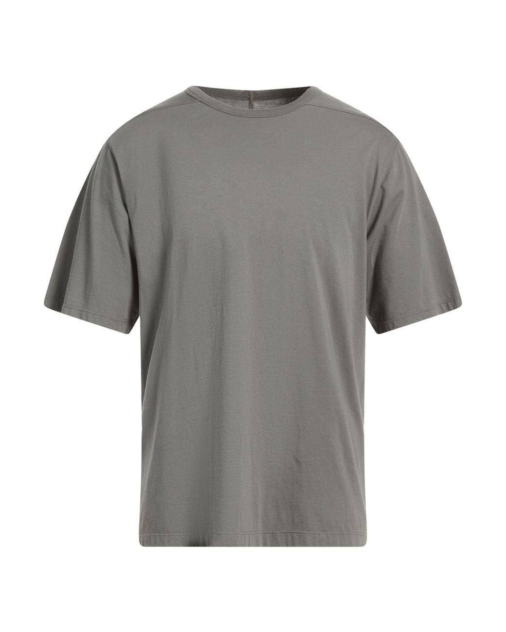 Rick Owens Gray T-Shirt Cotton for men
