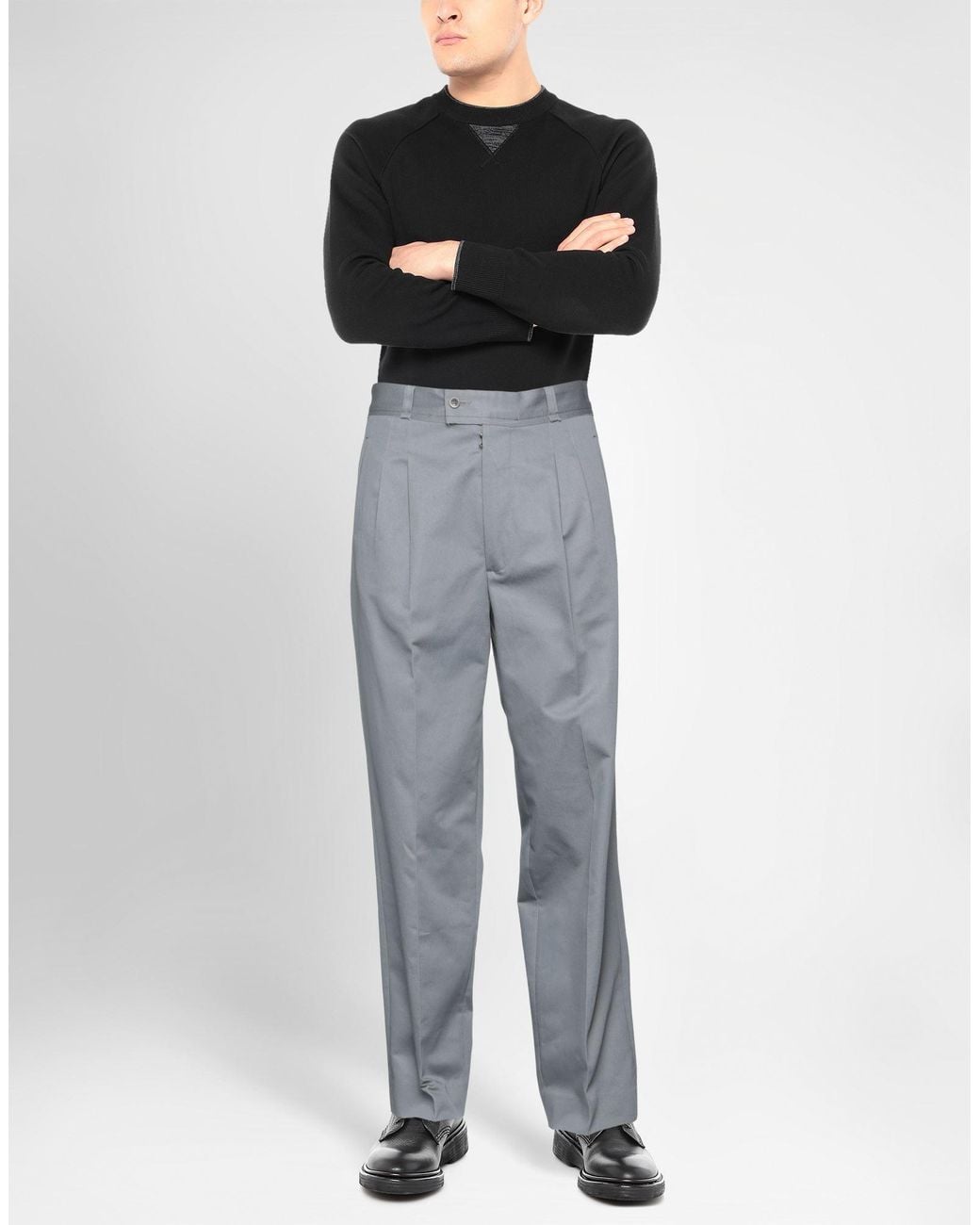 Maison Margiela Gray Trouser for men