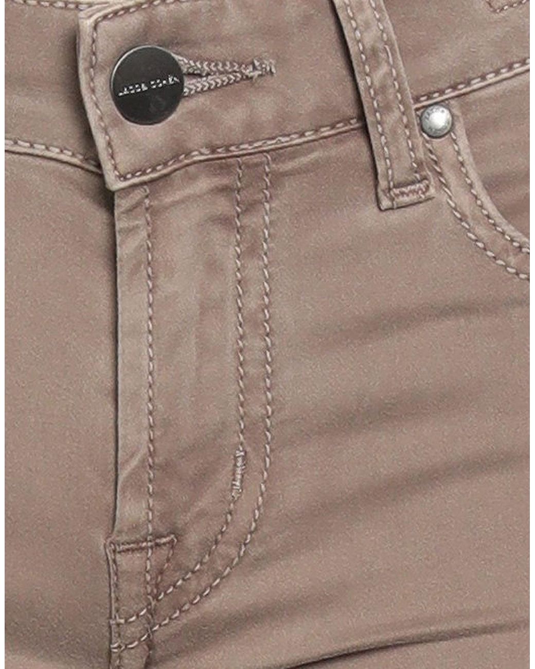 Jacob Cohen Gray Pants Cotton, Modal, Elastane