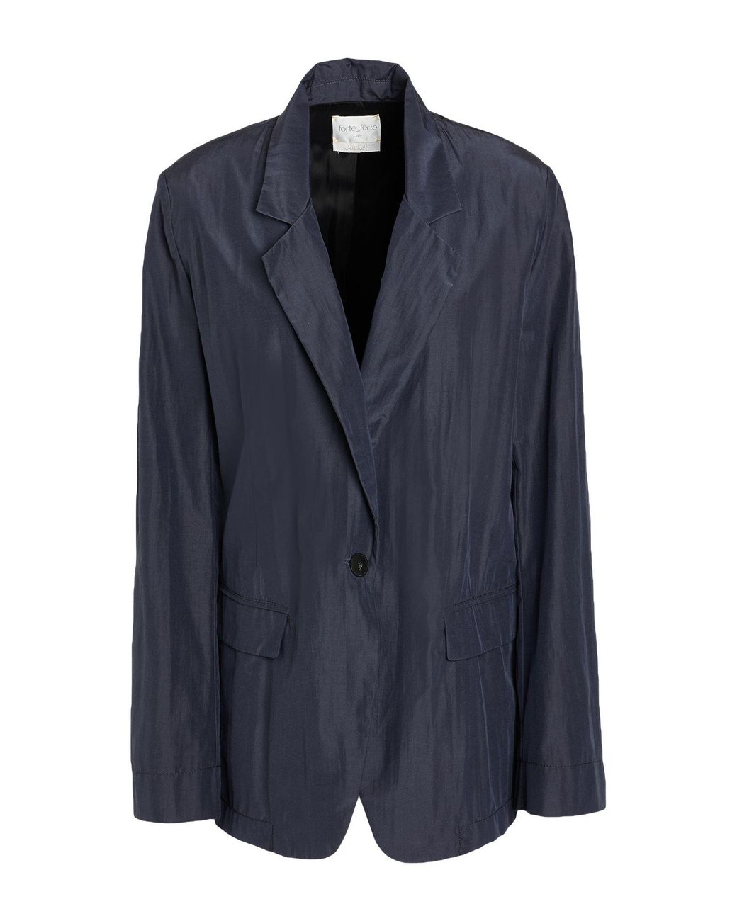 Forte_forte Blue Sky Blazer Polyester, Cotton