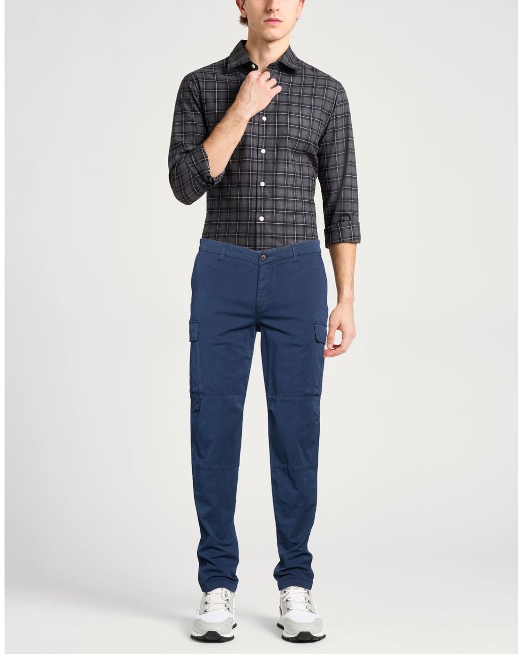 Eleventy Blue Trouser for men