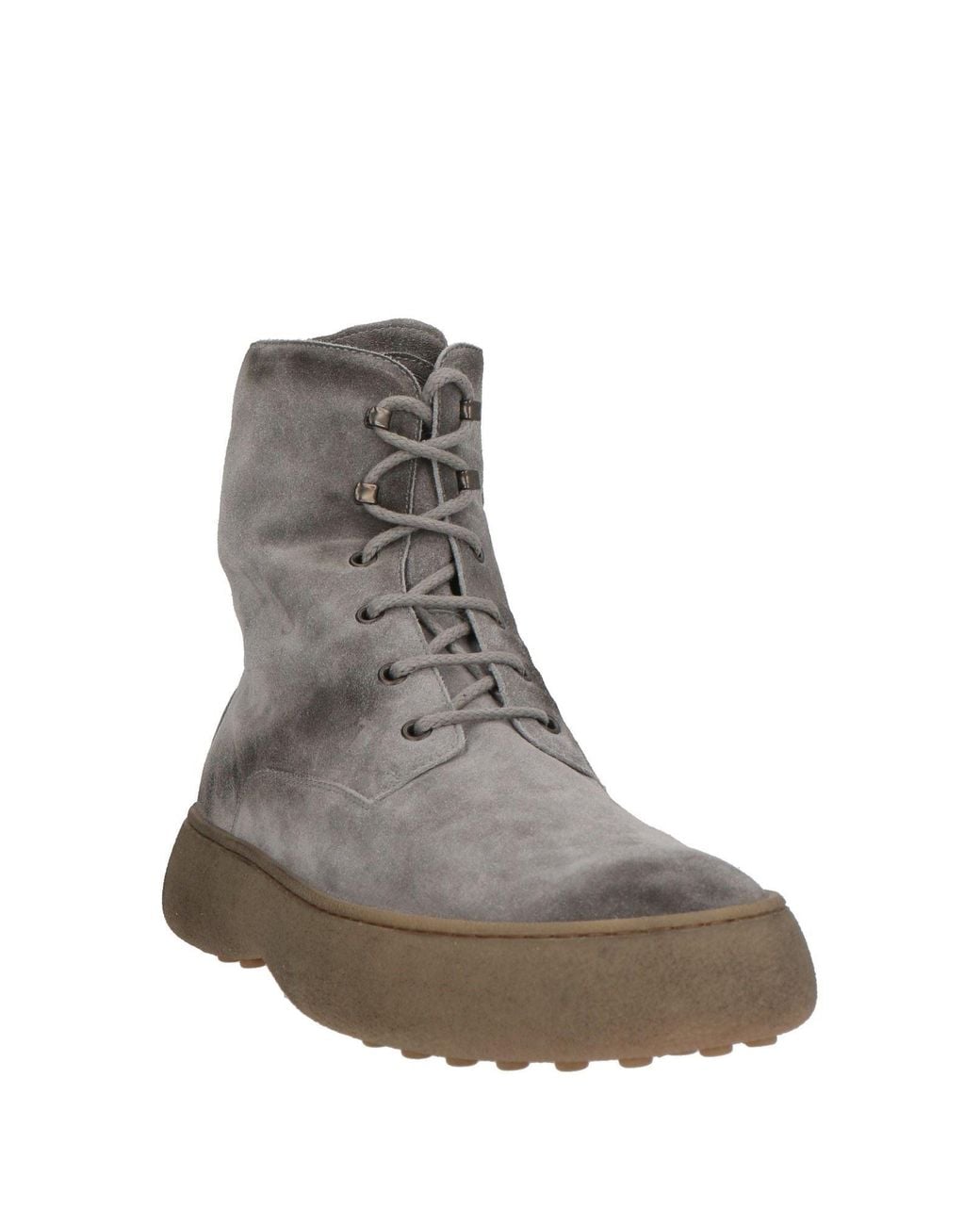 Tod's Brown Ankle Boots Leather for men