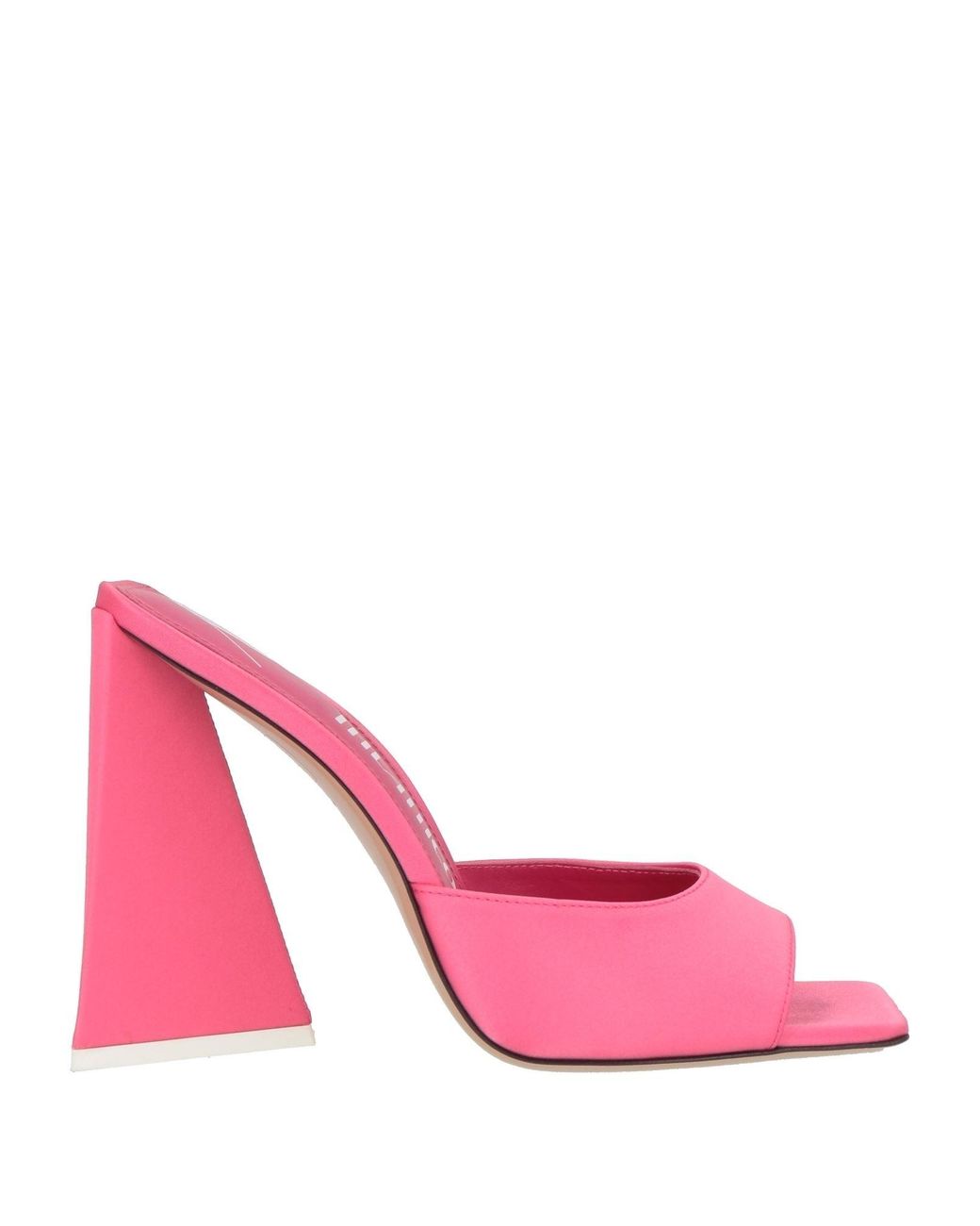 The Attico Pink Fuchsia Sandals Textile Fibers
