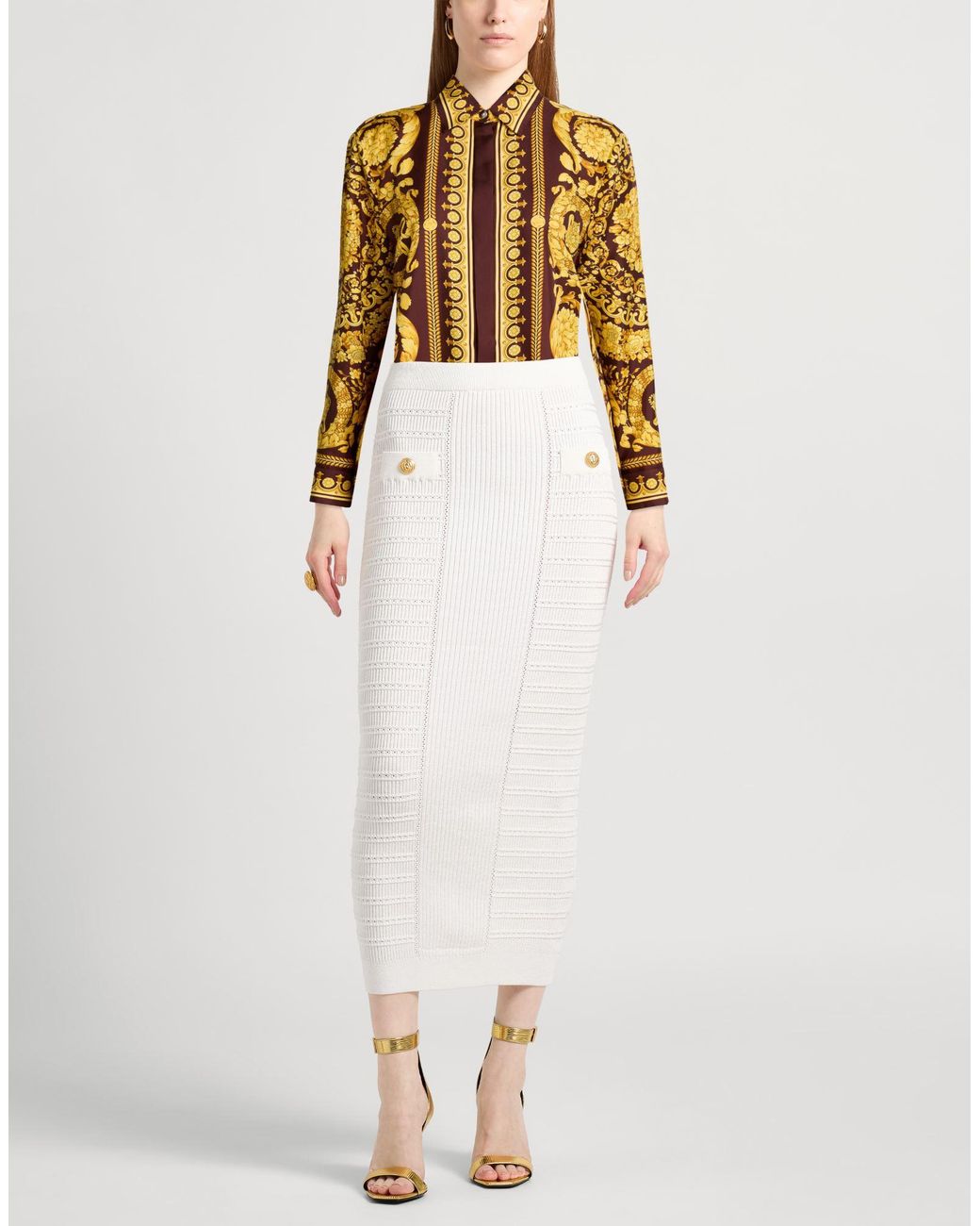 Versace Metallic Shirt