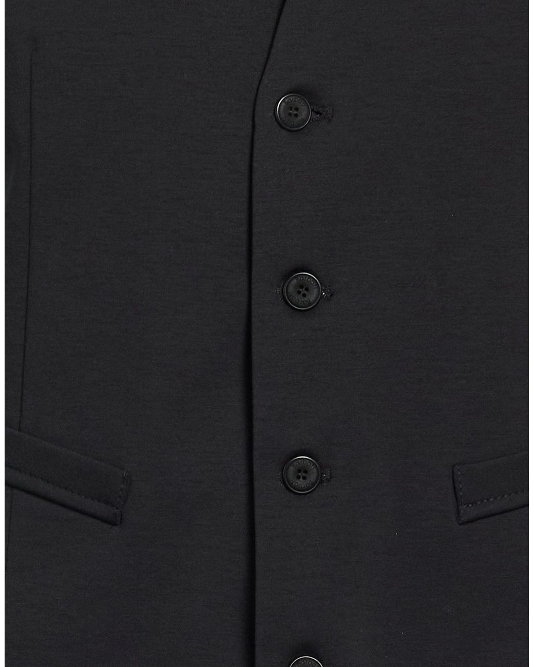 Barbati Black Tailored Vests for men