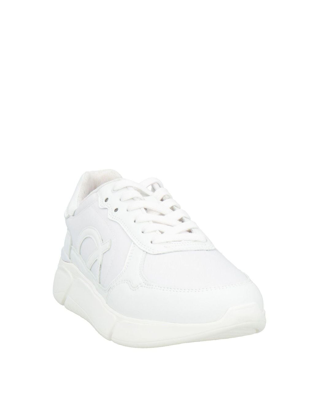Loci White Sneakers Textile Fibers