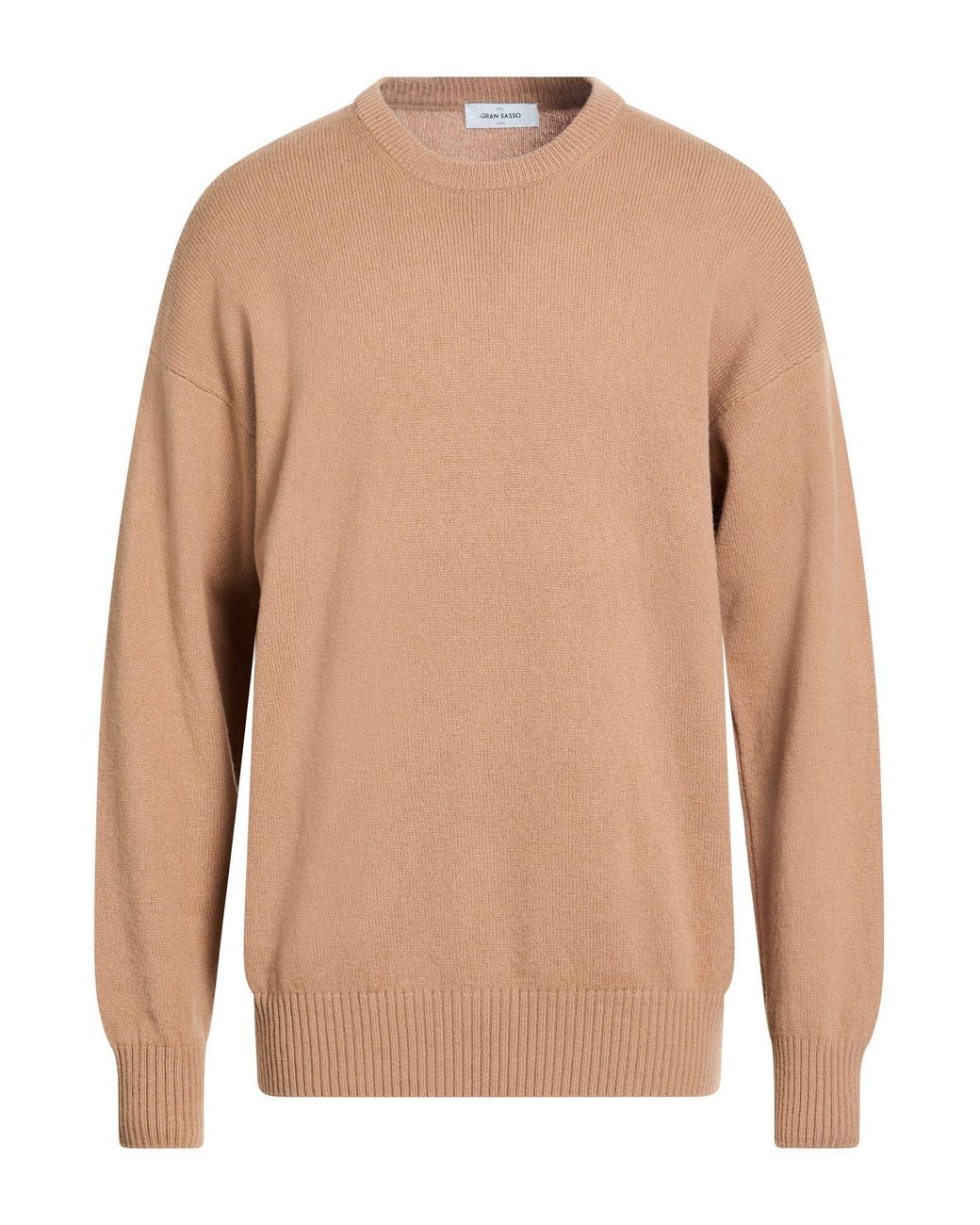 Gran Sasso Natural Sweater Virgin Wool for men
